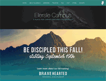 Tablet Screenshot of ellerslie.com
